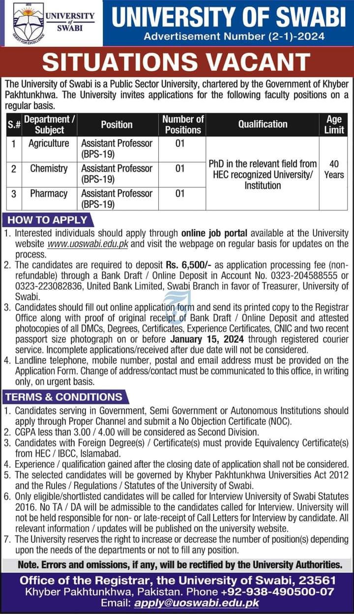 University of Swabi