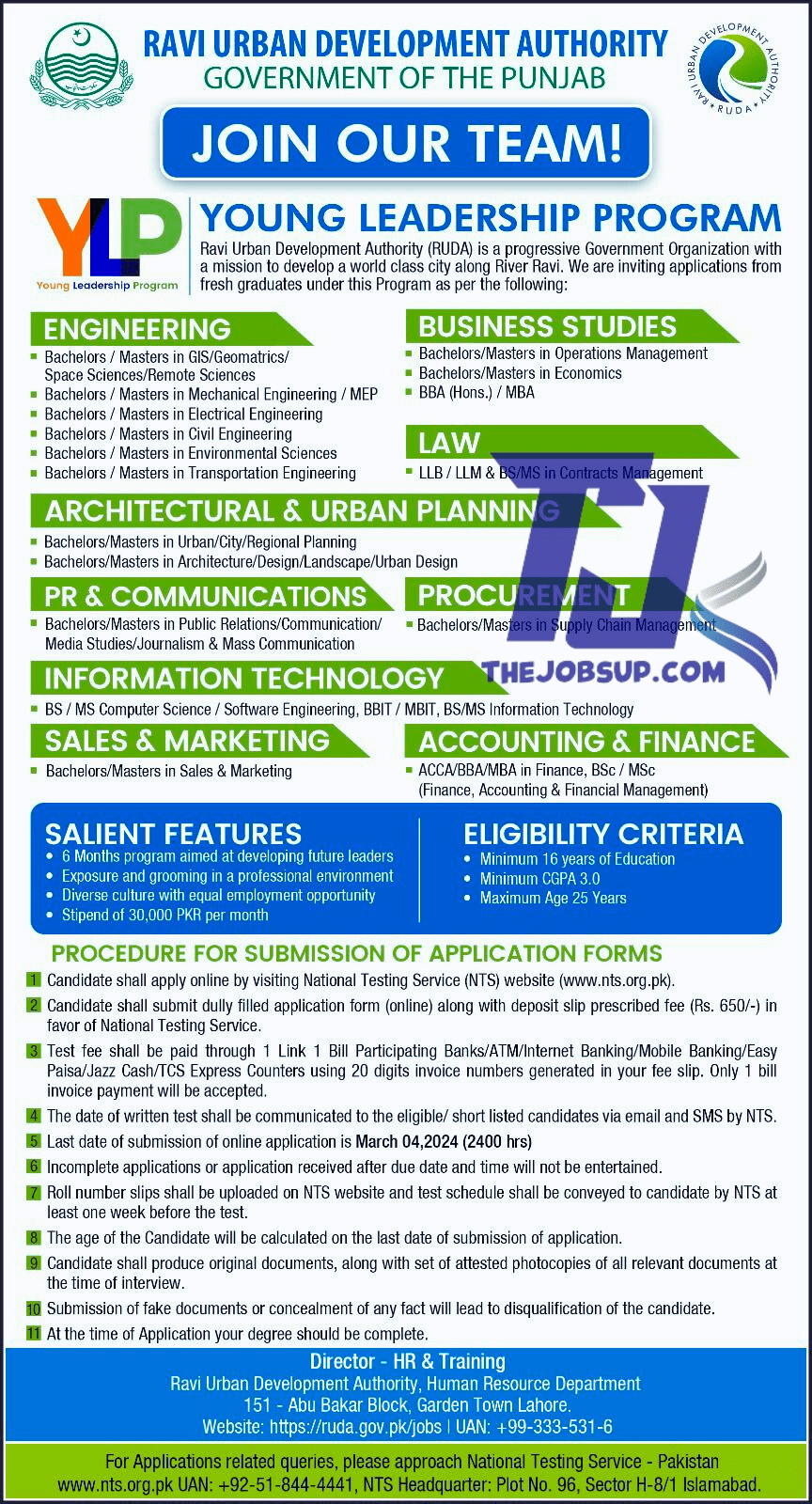 Young Leadership Program Jobs