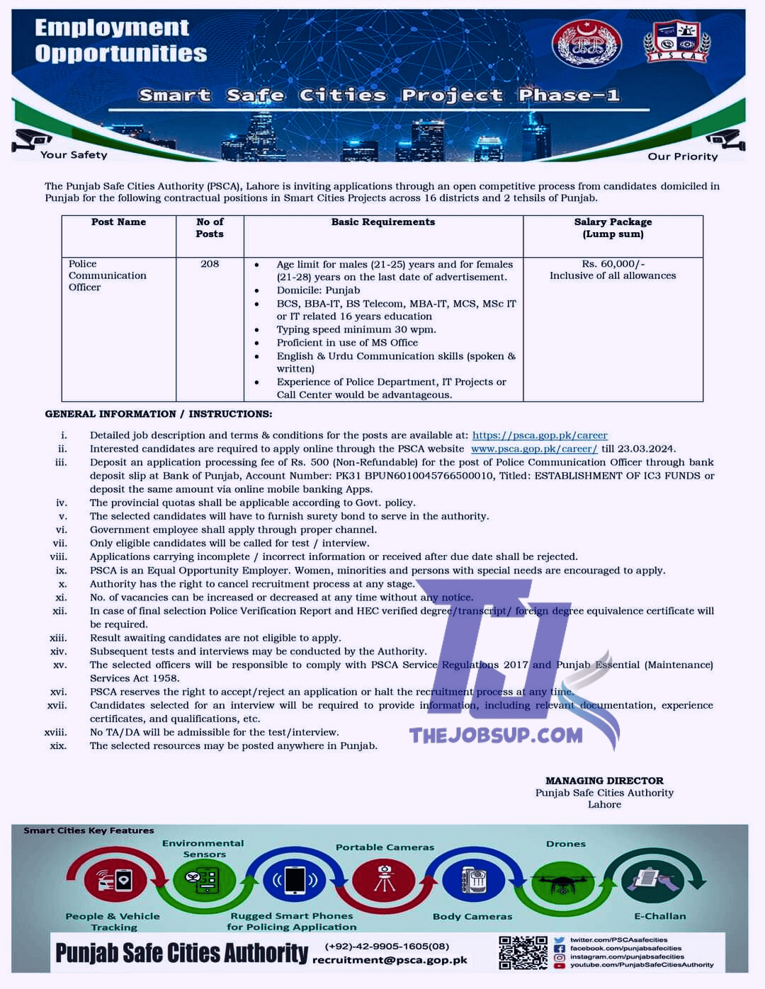 PSCA Police Communication Officer