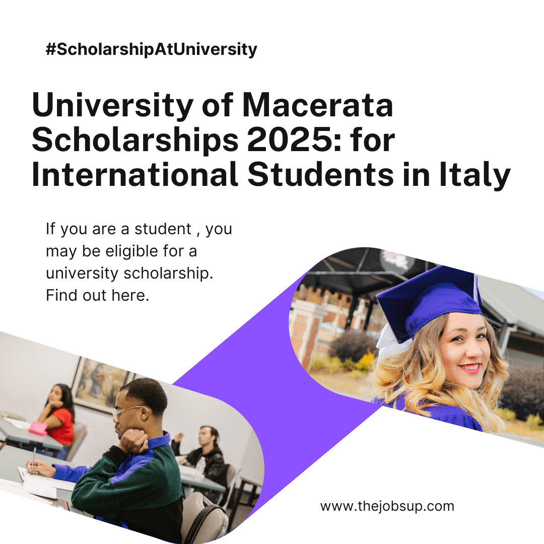 University of Macerata Scholarship for International Student in Italy